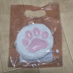 ポーチ　肉球モフモフポーチ　Mary's