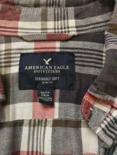 AMERICAN EAGLE OUTFITTERS チェックシャツ XS/TP