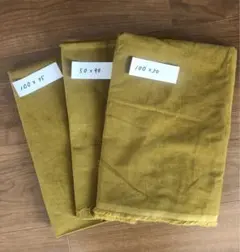 訳あり☆check&stripe☆フレンチコーデュロイ カットクロス②