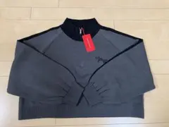 hamu様専用⭐︎新品⭐︎2点レピピアルマリオ　Mグレー ニットセーター