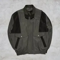 90s vintage カーキ　ブルゾン　ジャケット　ミリタリー