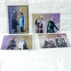 刀ミュ 夜半 ランダムペアブロマイド 山姥切国広 青江 五月雨江 後家兼光 4枚