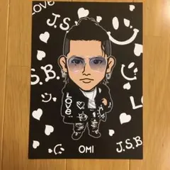 登坂広臣 BIG POP カード J.S.B.LOVE 黒 ver ③
