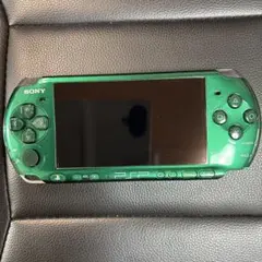 PSP 3000 グリーン　本体　SONY