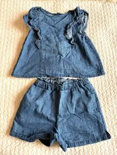 セットアップ　90 プティマイン　女の子