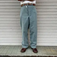 50s スイス軍 実物 前期 デニムパンツ スイスデニム ワークパンツ
