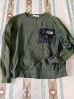 LOGOS DAYS 長袖カットソー カーキ 150cm