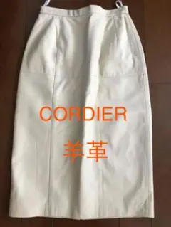 コルディア（CORDIER)羊革タイトスカートのサムネイル