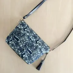 ミナペルホネン jungle reliefショルダーバッグMB602-132