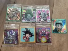 ドラゴンボール　ウェハース　シール　7点セット