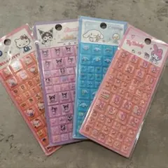 サンリオキャラクター タイルシール4セット