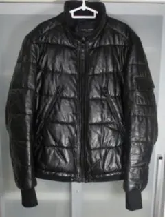 レザー ダウンジャケット