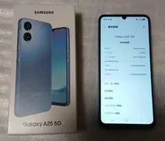 SAMSUNG Galaxy A25 5G　ギャラクシー　ブルー