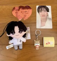 豆原一成 トレカ ぬいぐるみマスコット めじるしチャーム