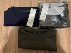 ユニクロ　スーピマコットンリラックスフィットクルーT(半袖)4枚セット