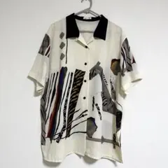 SON OF THE CHEESE ミッドセンチュリー柄 半袖シャツ XL SON OF THE CHEESE ミッドセンチュリー柄 半袖シャツ XL - メルカリ