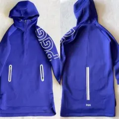 PGG パーリーゲイツ　ワンピース　ニット　ジャージ　ロング　パーカー
