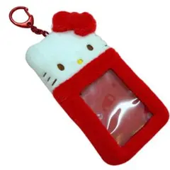 산리오 ハローキティ カードケース キーホルダー 레트로 系 ガーリー かわいい