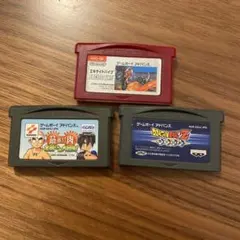 ゲームボーイアドバンスソフト3本セット