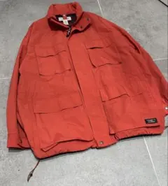 90s L.L.BEAN M-65 TYPE ナイロンジャケット　オレンジ