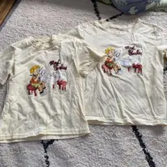 最終値下げ◇お揃い Tシャツ 120 140 男の子 猫 未使用
