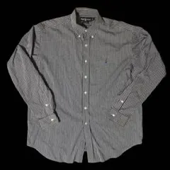 Ralph Lauren Blake L ネイビー チェックシャツ