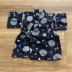 水玉模様 甚平セット