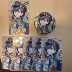 プロセカ セカライ5th エピカ　缶バッジ　白石杏　箔押しx1 ノーマルx5