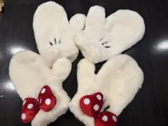 ディズニーリゾート　ミトン　手袋　ミッキー　ミニー　ペア　大人用
