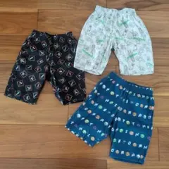 ユニクロ　マインクラフト　ステテコ　110cm　3点セット　マイクラ