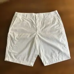UNIQLO メンズ コットンショートパンツ ホワイト Mサイズ - メルカリ