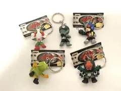 仮面ライダー　フィギュアキーホルダー　5個セット