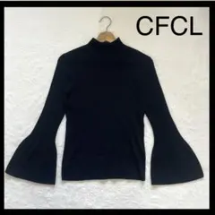 CFCL SOFT PORTRAIT BELL LSLV TOP ブラックのサムネイル