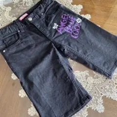 ⭐️AngelBlue⭐️エンジェルブルー⭐️ブラックデニム⭐️150⭐️