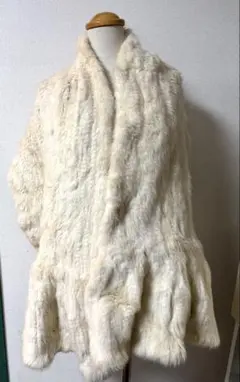 【新品・高級ミンク100%】ミンクショール 45×170cm