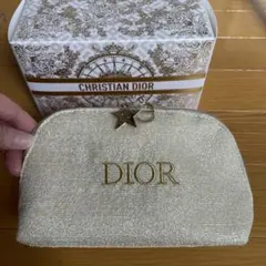 Dior ゴールド ポーチ 星型チャーム　新品