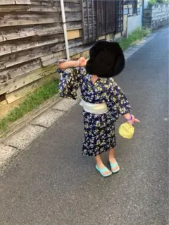 après les cours 浴衣 110cm