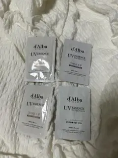 d'Alba UVエッセンスウォータープルーフ トーンアップ 4パック