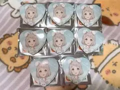 学園アイドルマスター 学マス GIGO ハート缶バッジ 葛城リーリヤ 8個