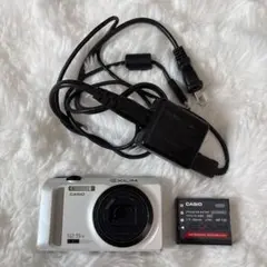 実写美⭕️新品同様【動作確認済】CASIO EXILIM EX-ZR200 美品 CASIO EXILIM EX-ZR200 デジカメ 説明書付き - メルカリ