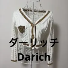 【完売品】ダーリッチ Darich エンブレムショートカーディガン 羽織りのサムネイル