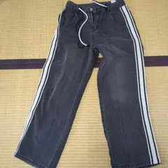 サイドラインデニムグレー