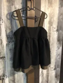 gossara＊バイカラーティアードキャミ＊新品タグ付き