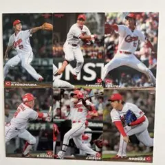 プロ野球チップス　広島東洋カープ　まとめ売り（６枚）