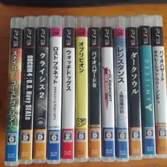 PS3　アクションゲーム12本セット【動作確認済み】