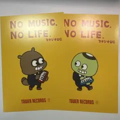 にしむらゆうじ　TOWER RECORDS ポストカードセット　2種