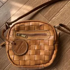 美品⟡.·ズッケロフィラート ショルダーバッグ 茶色