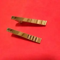 ポール・スミス シルバー ブラックシェル ネクタイピン　2本セット