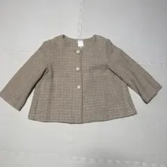 Te chichi (テ　チチ)ノーカラージャケット SM2 フォーマル