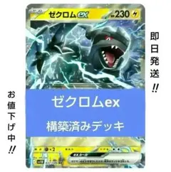 Ponちゃん様 ＊お手頃＊ ゼクロムex 構築済みデッキ　デッキパーツのサムネイル